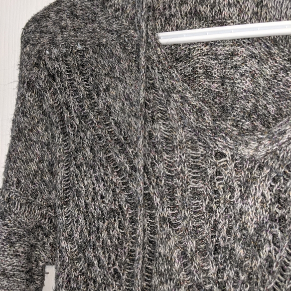 Gray Knit Sweater - Picture 3 of 3